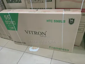 Vitron 55" Smart Android Led Frameless Tv