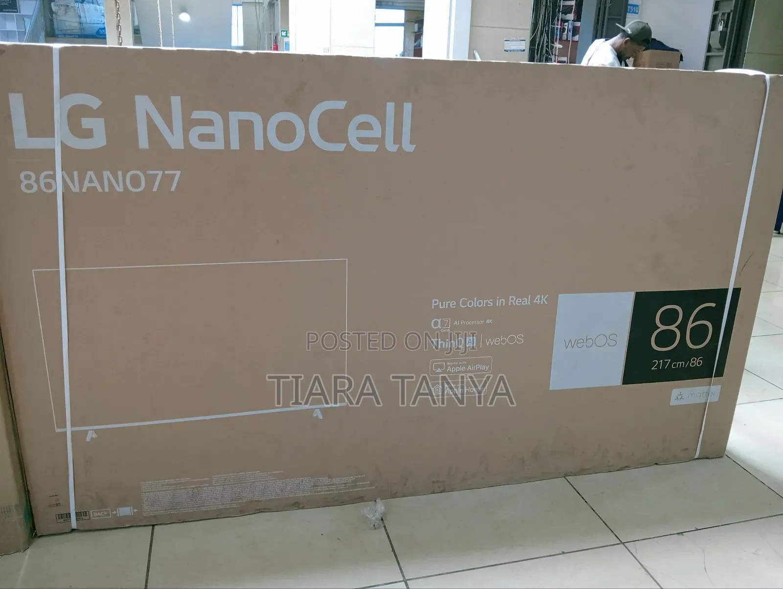 86" LG Nano77 Smart Uhd LED TV