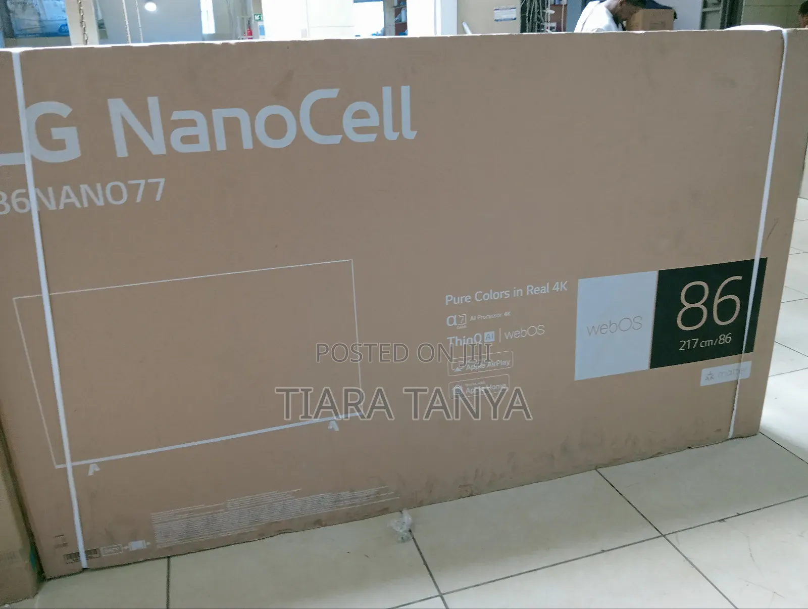 86" LG Nano77 Smart Uhd LED TV
