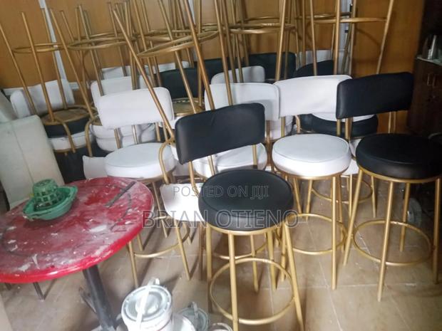 Black and White Restaurant Chairs