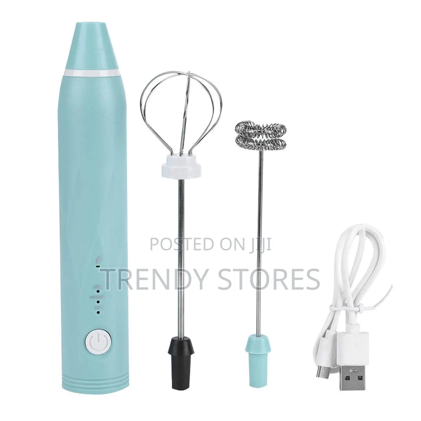 Green Electric Milk Frother