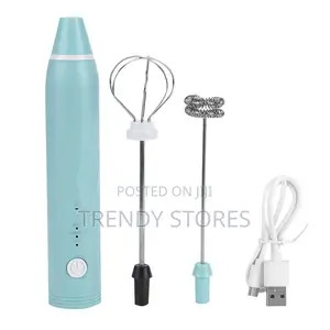 Green Electric Milk Frother
