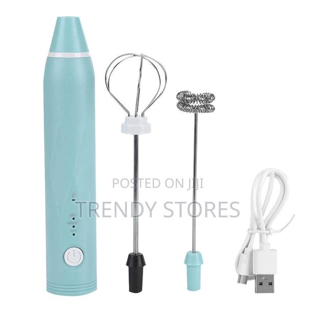 Green Electric Milk Frother