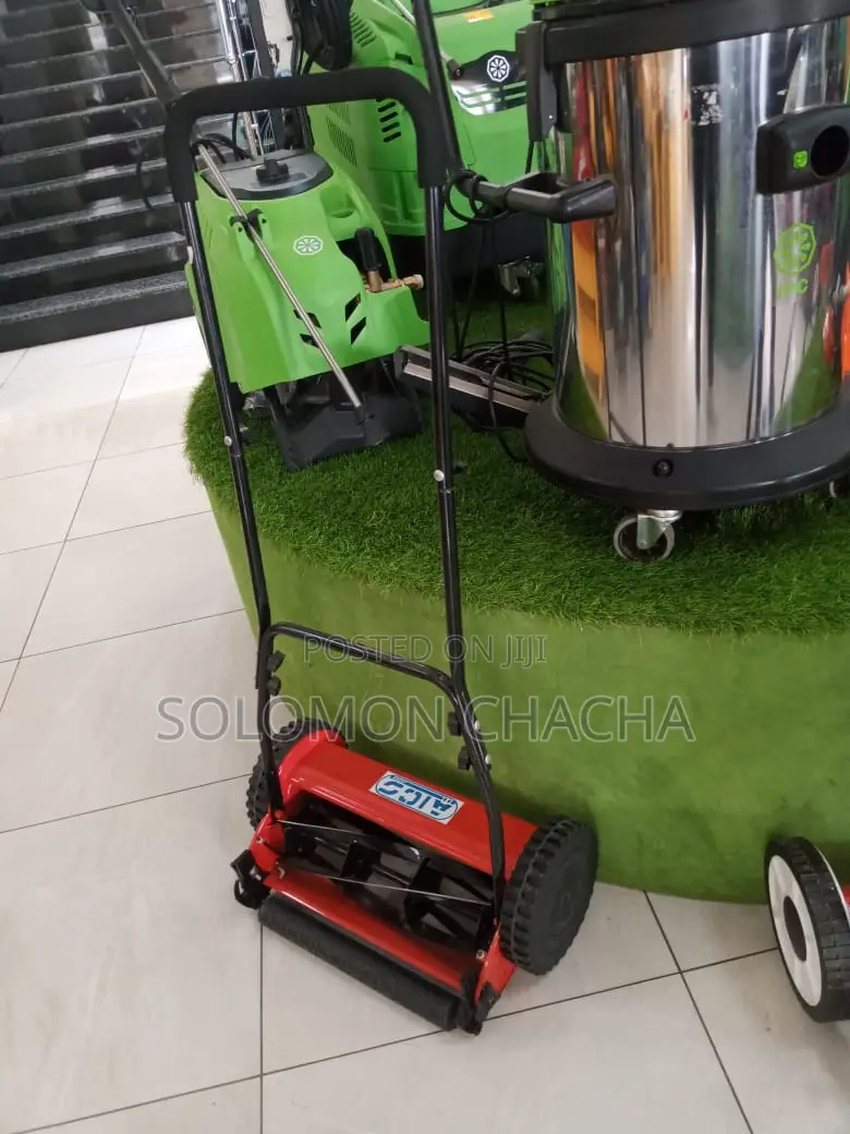 Aico Manual Push Lawn Mower Back in Stock16inch