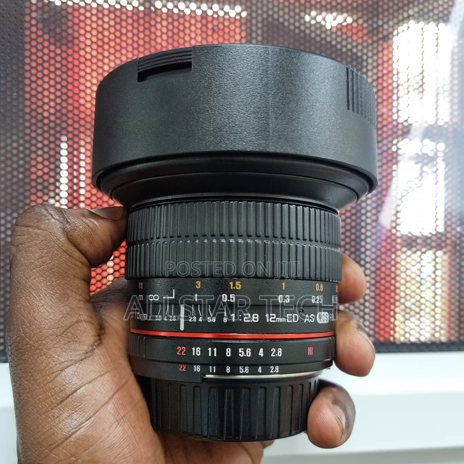 Rokinon 12mm F/2.8 ED AS IF NCS UMC Fisheye Lens for Canon
