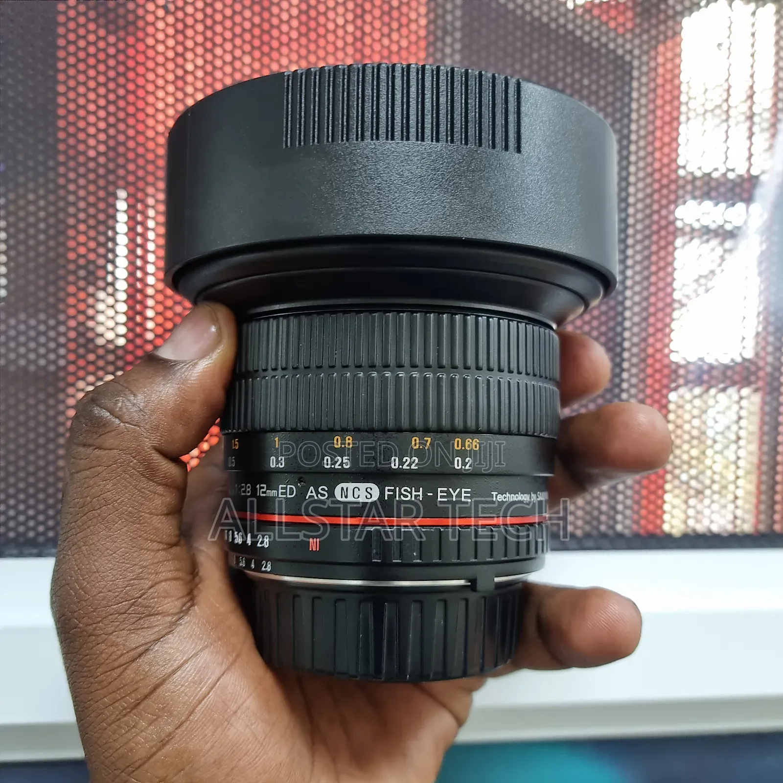 Rokinon 12mm F/2.8 ED AS IF NCS UMC Fisheye Lens for Canon