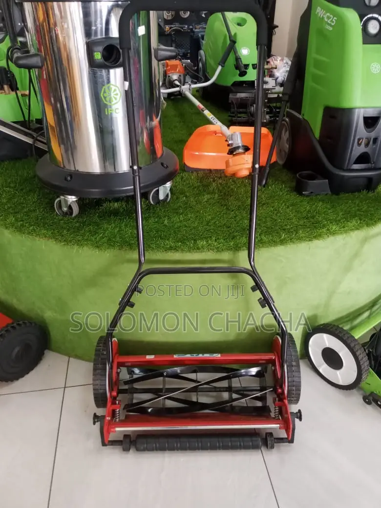 Aico Manual Push Lawn Mower Back in Stock 20 Inch