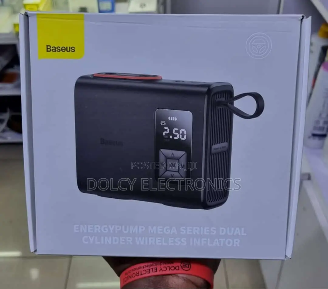 Baseus Mega Energy Pump Dual Cylinder Wireless Inflator