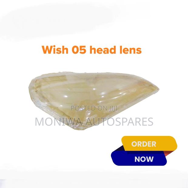 Head Lens/Headlamp Lens/Head Glass Wish 2005