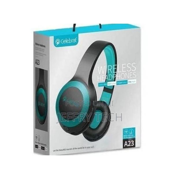 Celebrat Wireless Bluetooth Headphones A23 With Extra Bass
