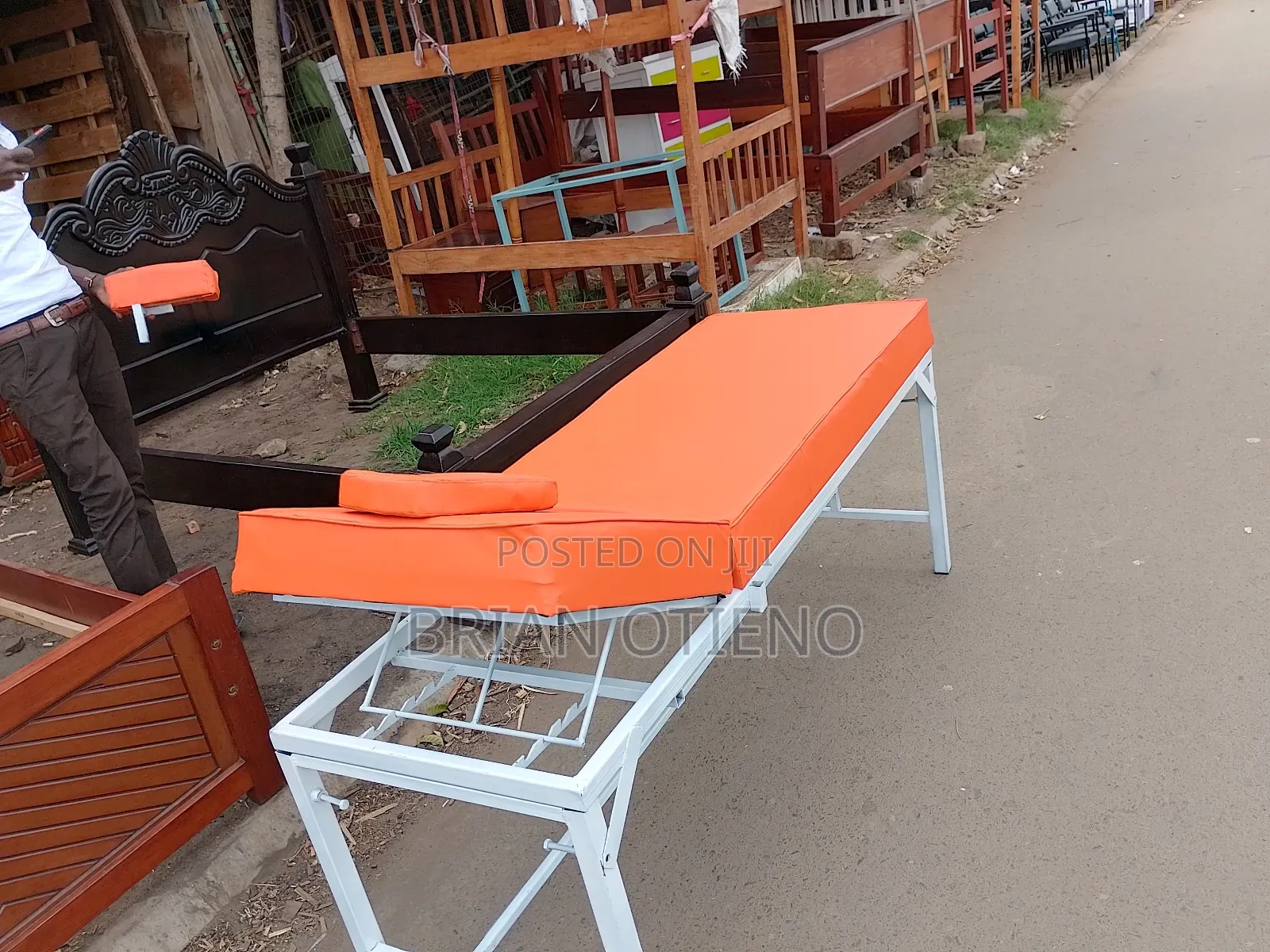 Orange Massage Bed
