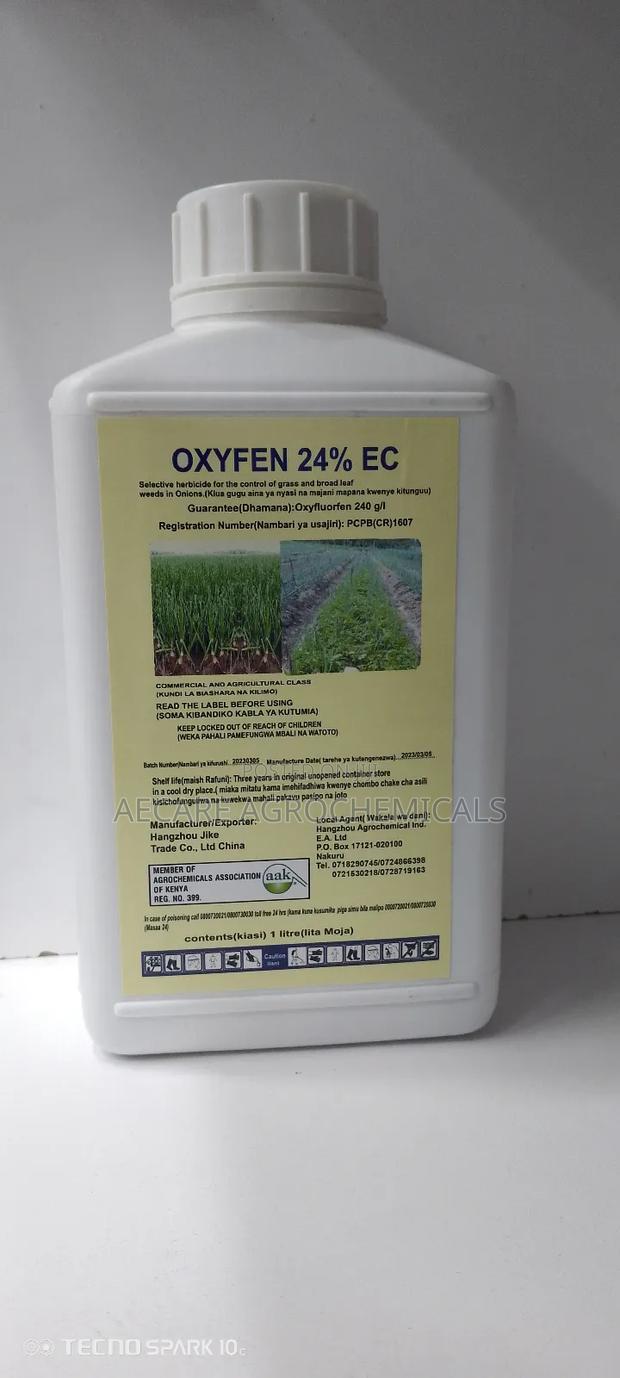 Oxyfen Herbicide 24% Ec Pre-Emergence Onion 1litre - thumbnail 6