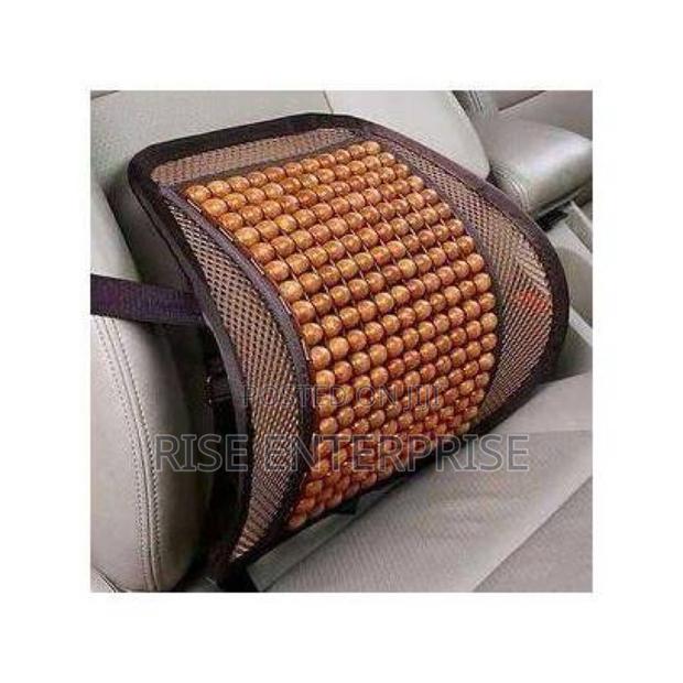 Beaded Lumbar Backrest- Support for Car Seat/Office Chair