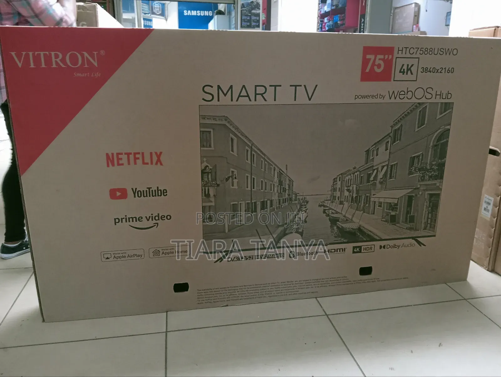 Vitron 75" Smart Webos Smart Android Led Tv