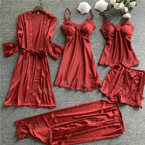 5 in 1 Red Pyjama Set - thumbnail 3