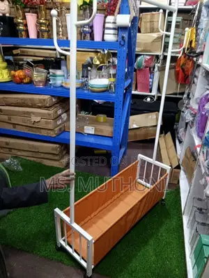 Portable Bedroom Clothes Rack Wheels Nordic Clothing Rack