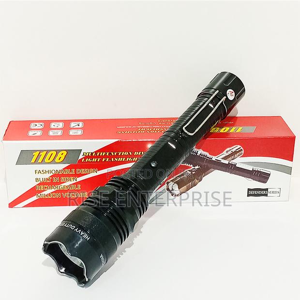 1108 Self Security Flashlight With Shock - main view