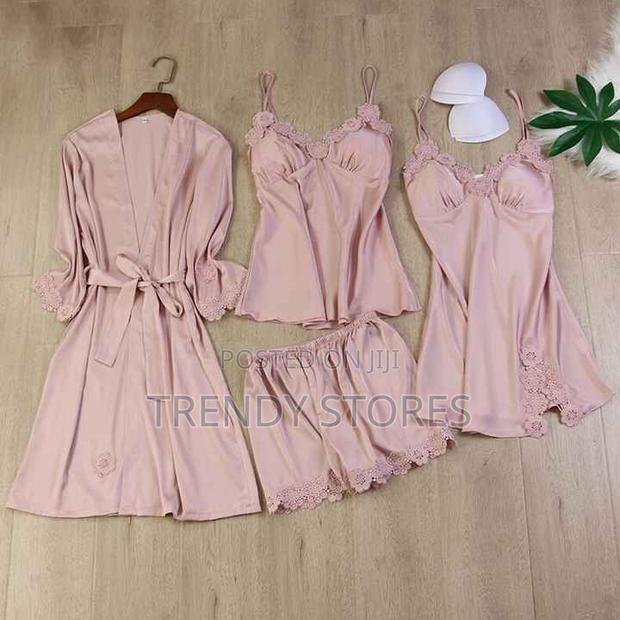Peach 5 in 1 Pyjamas Set - thumbnail 3