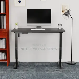 Electric Height Adjustable Desk 120×60cm Black