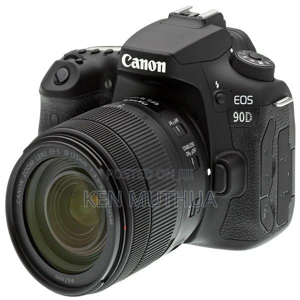 Canon Eos 90d DSLR With 18-135mm Lens - main view