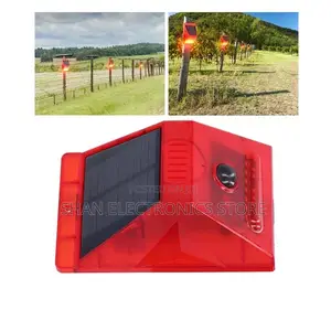 Sound Security Siren| Theft Alarm Solar Alarm With Remote