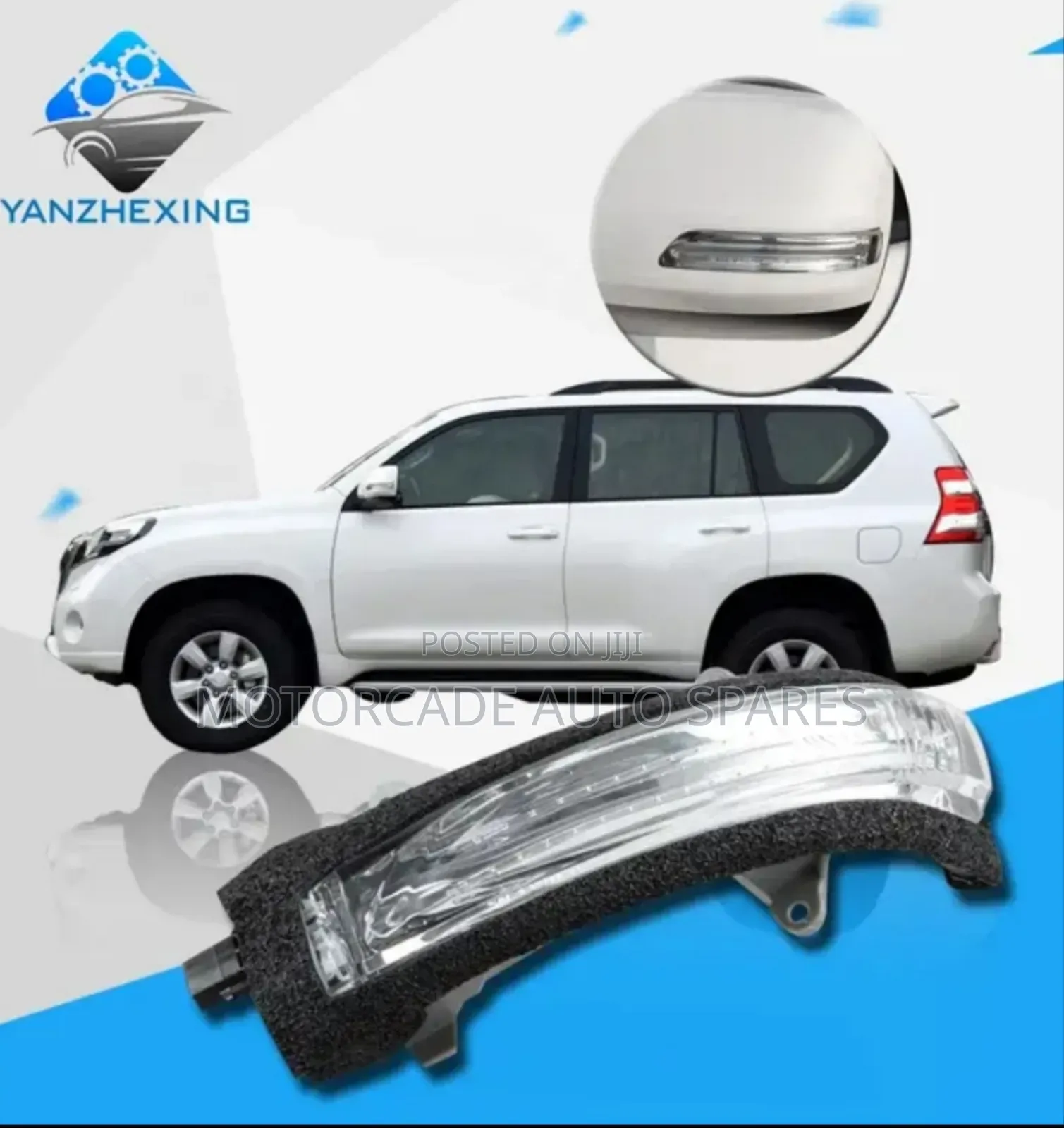 Landcruiser Prado Fj 150 Side Mirror Indicator Light
