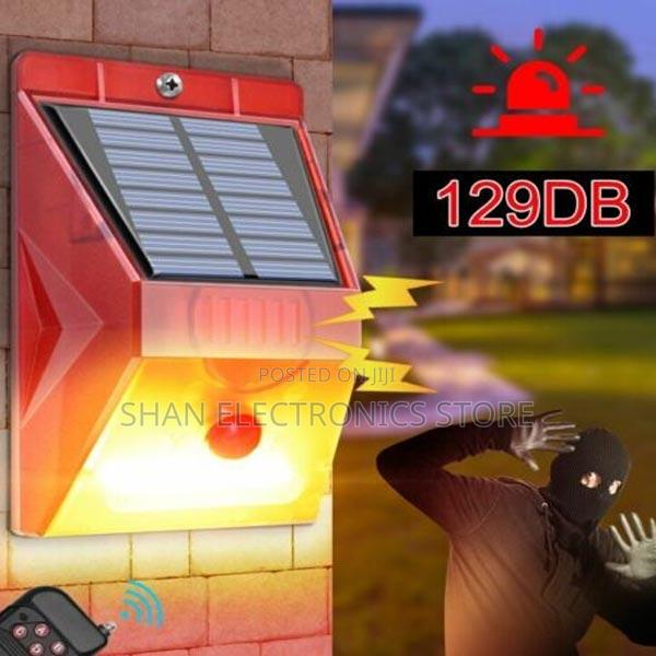 Remote Control Good Solar Alarm Pir, Motion Sensor <