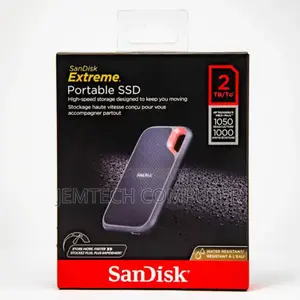 Sandisk E81, 2tb Extreme Portable External SSD V2
