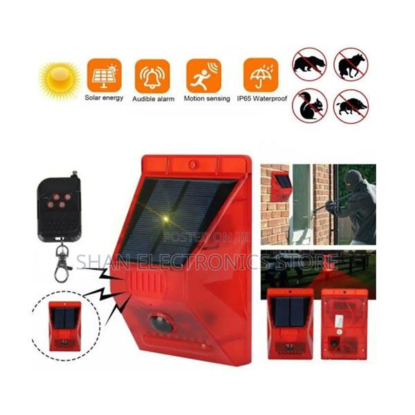 Ound Security Siren Affordable Quality Solar Alarm Lamp