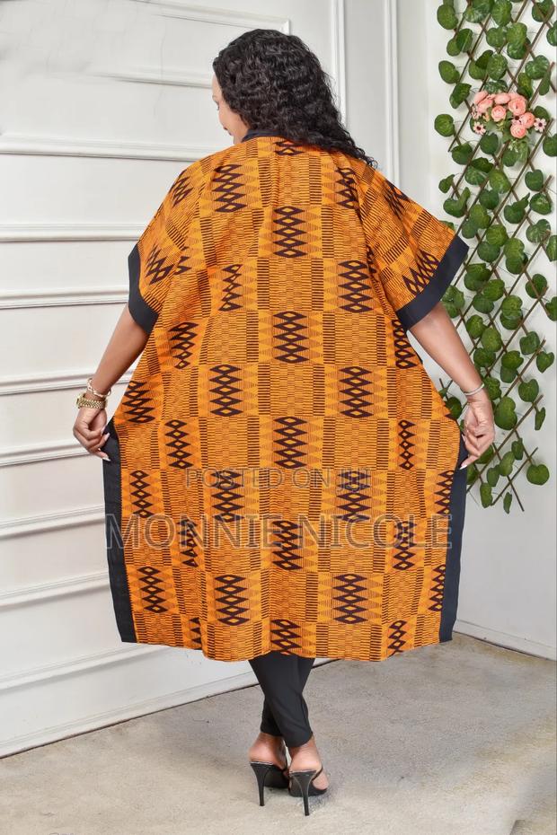 Ankara Free Size Kimono - thumbnail 3
