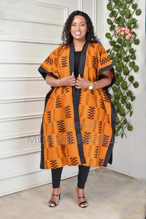Ankara Free Size Kimono - thumbnail 2