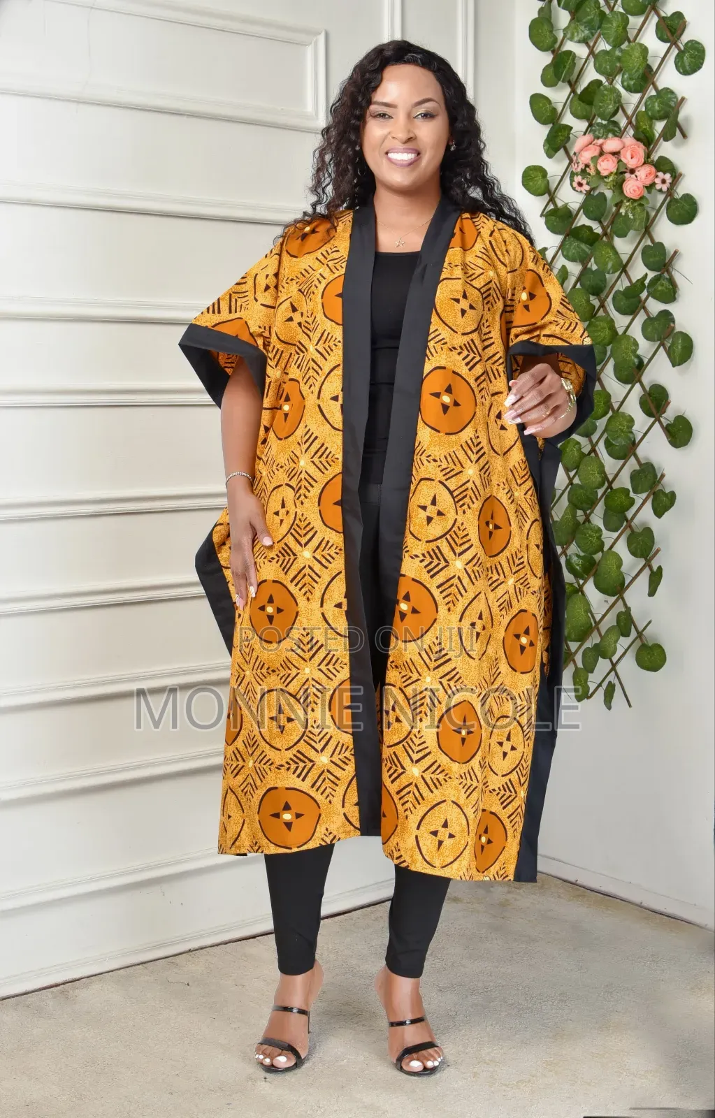 Stylish Ankara Kimono