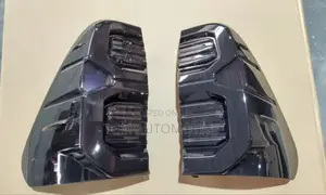 Hilux Revo Led Tail Lights Smoked Tail Lamps Black
