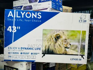Ailyons 43 Inch Hd Smart Frameless Television Androidtv
