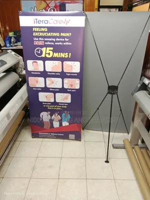X-Banner Printed