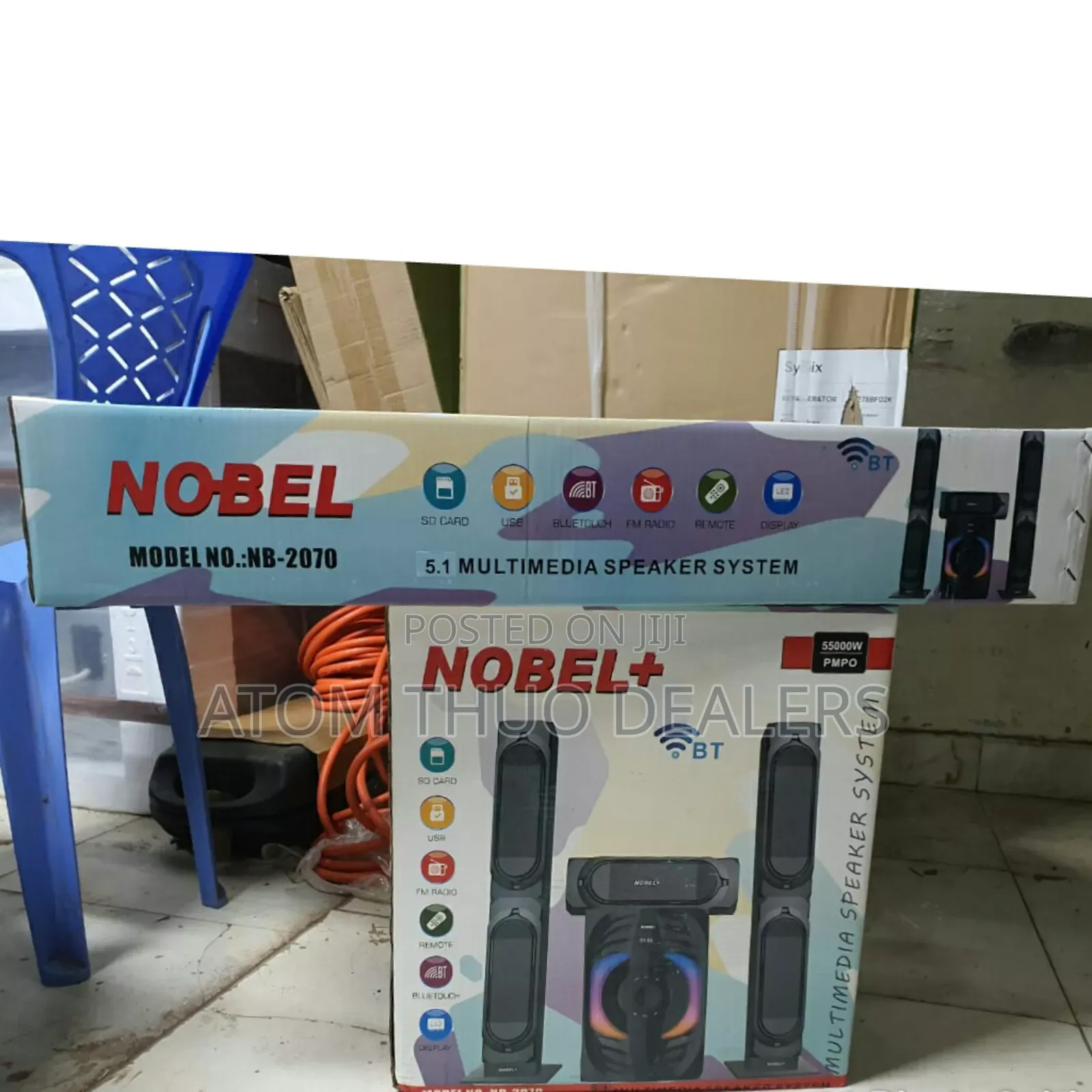 Nobel NB-2070 3.1CH Multimedia Subwoofer