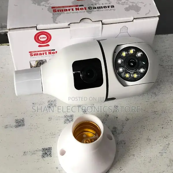 Camera V380 Pro Highly Affodable 360 Degree Dual Lens CCTV