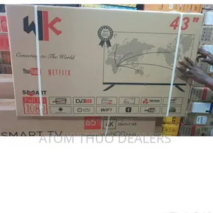 WK 43 Inches Frameless Smart Android Tv Inbuilt Decorder