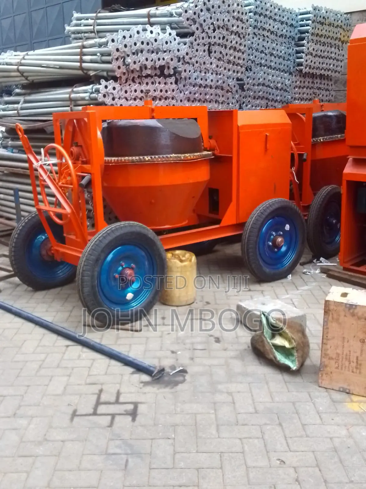 Diesel Concrete Mixer 500l-Heavy Duty Concrete Mixer