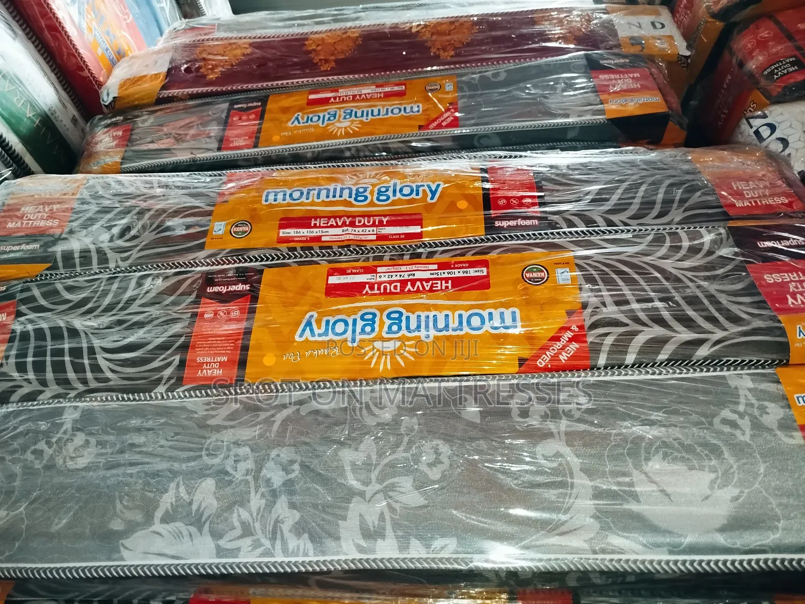 4×6 6" High Density Mattresses + Free Delivery.