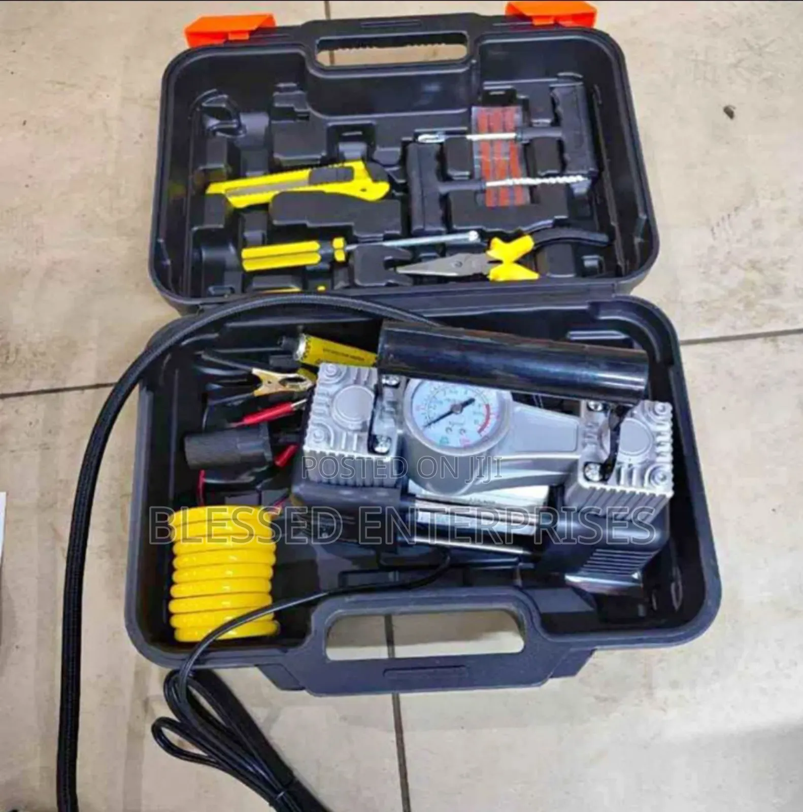 Portable CAR Air Compressor /Tyres Infrator Machine