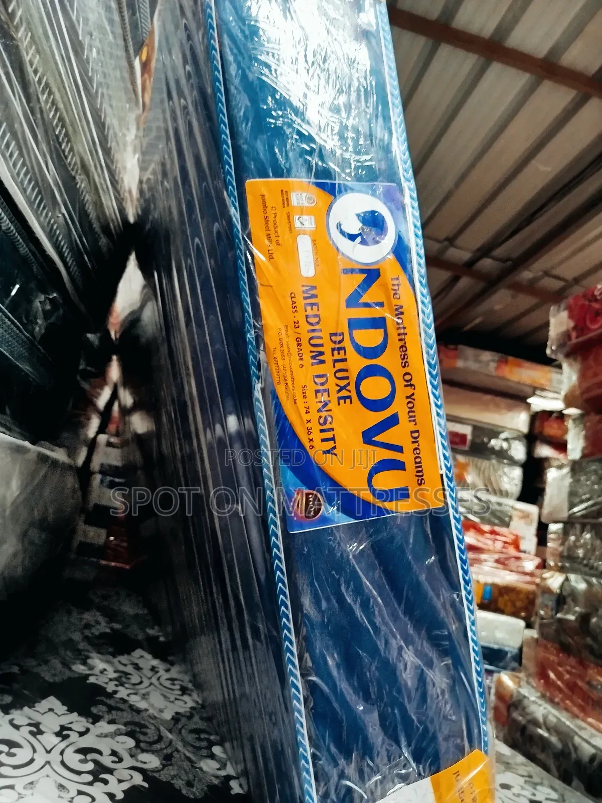 3×6×6 MD Blue Mattresses.