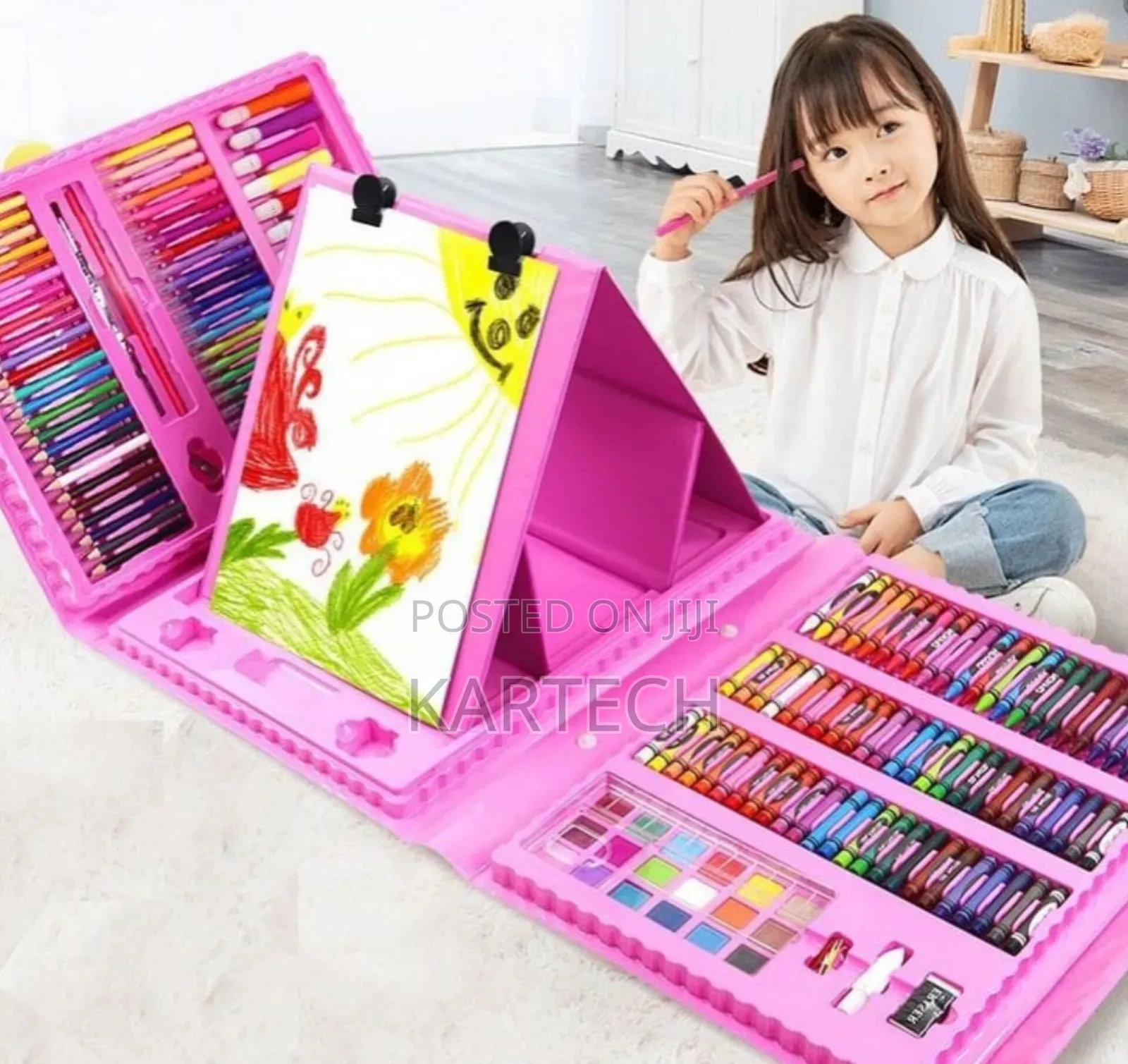 208 Pieces Super Mega Kids Art Set