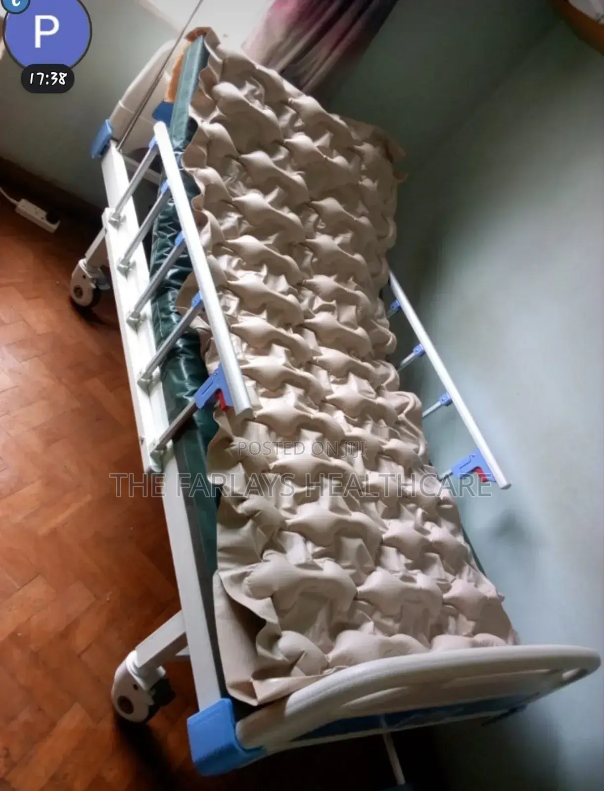 Hospital Bed + Ripple Matress (Complete ), Homecare Patient Bed.