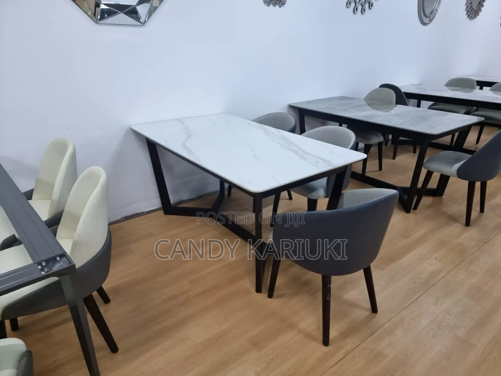 Marble Top Dining Table