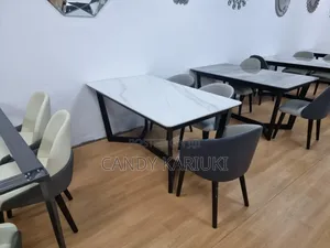 Marble Top Dining Table