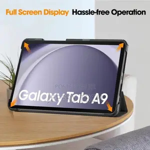 Samsung Galaxy Tab A9+ Case With Tempered Glass Screen Prote