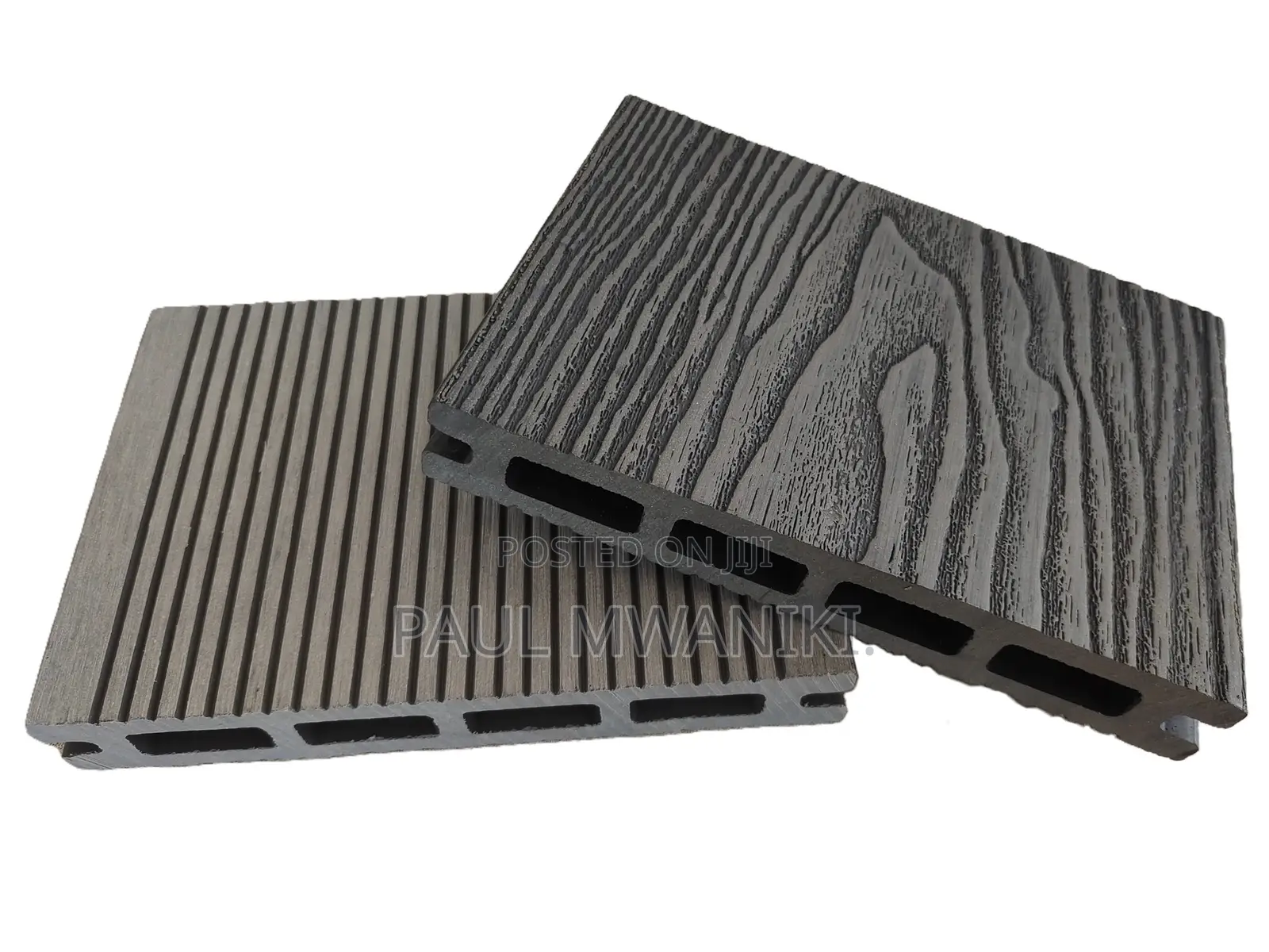 Outdoor Wood Plastic Composite 3D Embossed WPC Flooring
