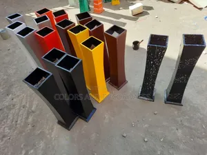 Wooden Vases 60cm Long Home Decor