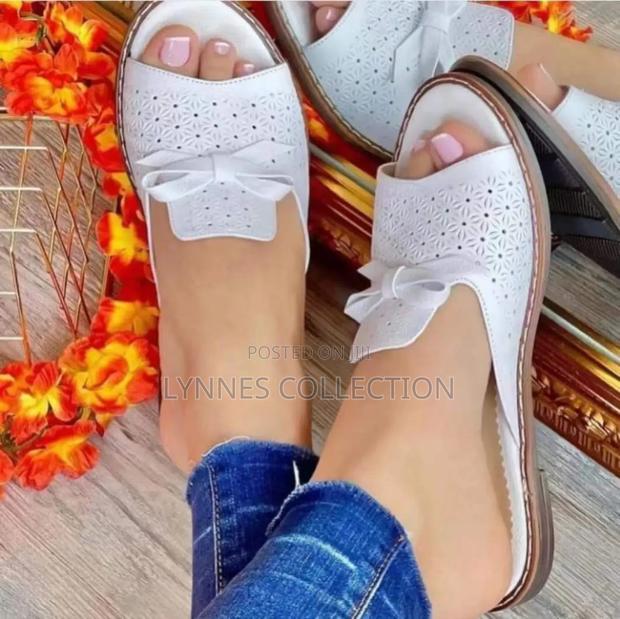 Leather Sandals/ Bowtie Leather Sandals - main view